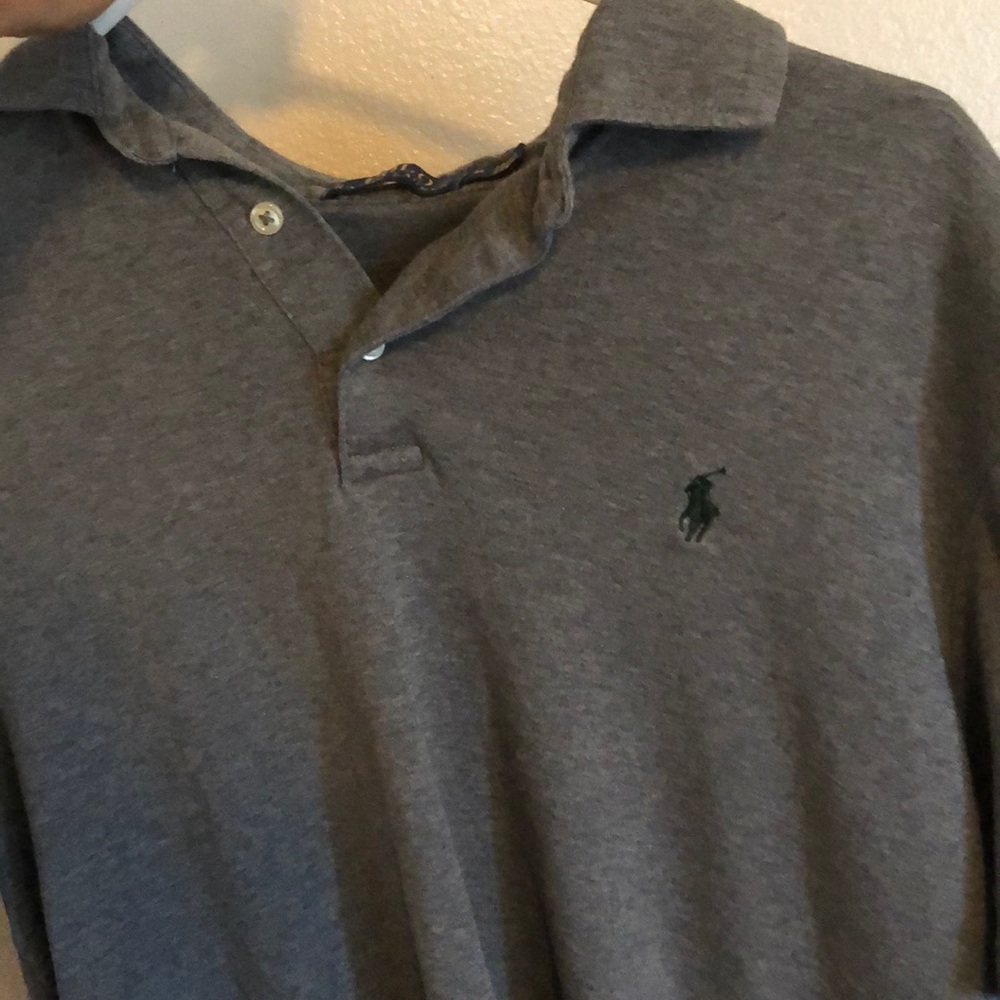 Light gray polo